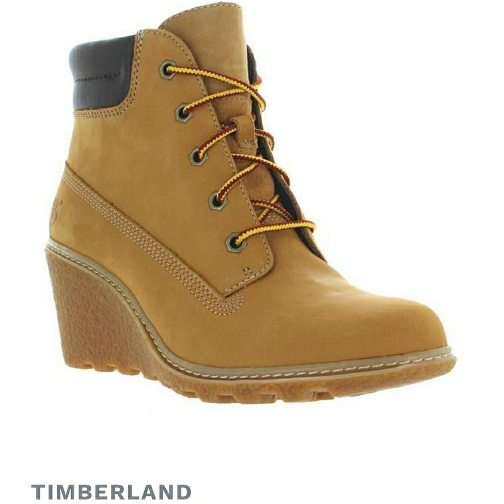 Womans wedge timberland boots